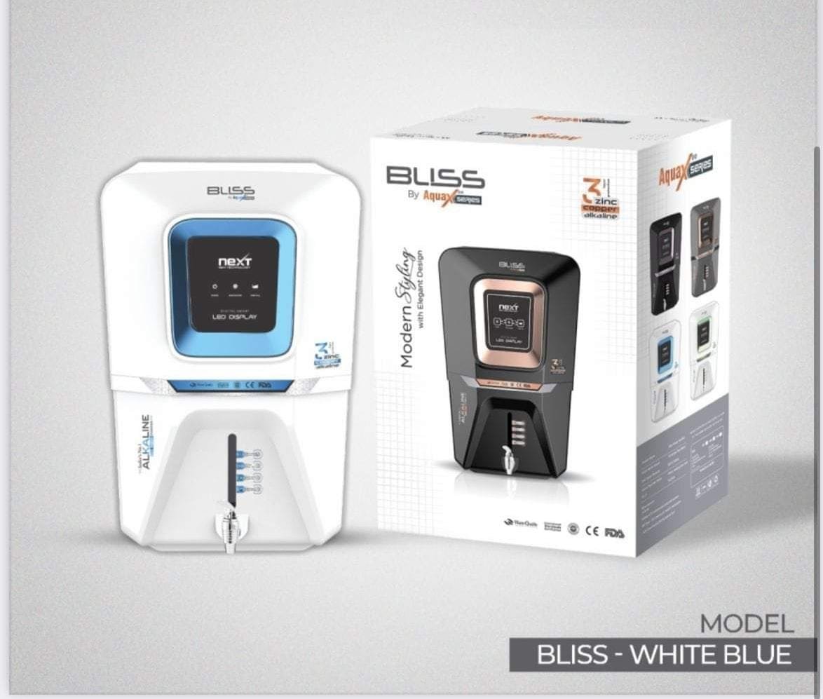 Bliss WHITE RO + UV + UF + TDS Control short drescription